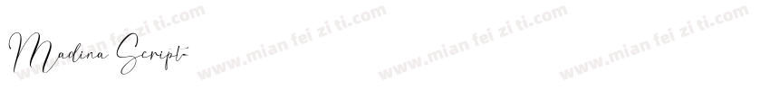 Madina Script字体转换